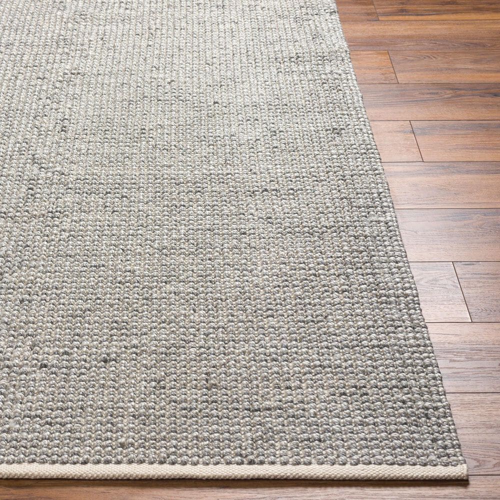 Surya Rebecca 2&#39; x 3&#39; Off-White, Light Slate, Taupe Area Rug, , large