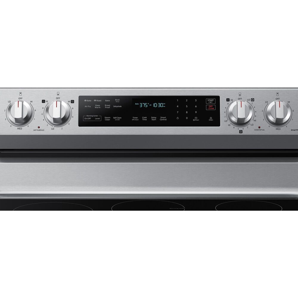 Samsung 6.3 Cu. Ft. Freestanding Electric Range with Air Fry, Wi-Fi and Griddle in Stainless Steel, , large