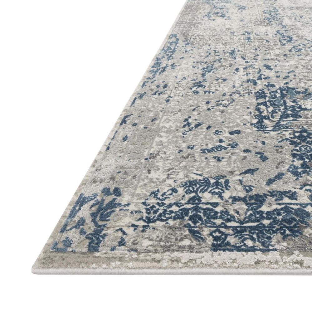 Loloi Sienne SIE-01 2&#39;7&quot; x 10&#39; Dove and Ocean, , large