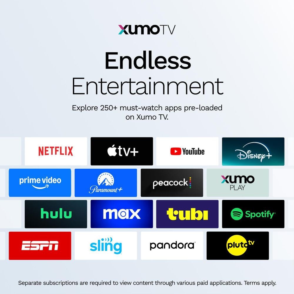 Element 75&quot; 4K UHD HDR SMART XUMO TV, , large