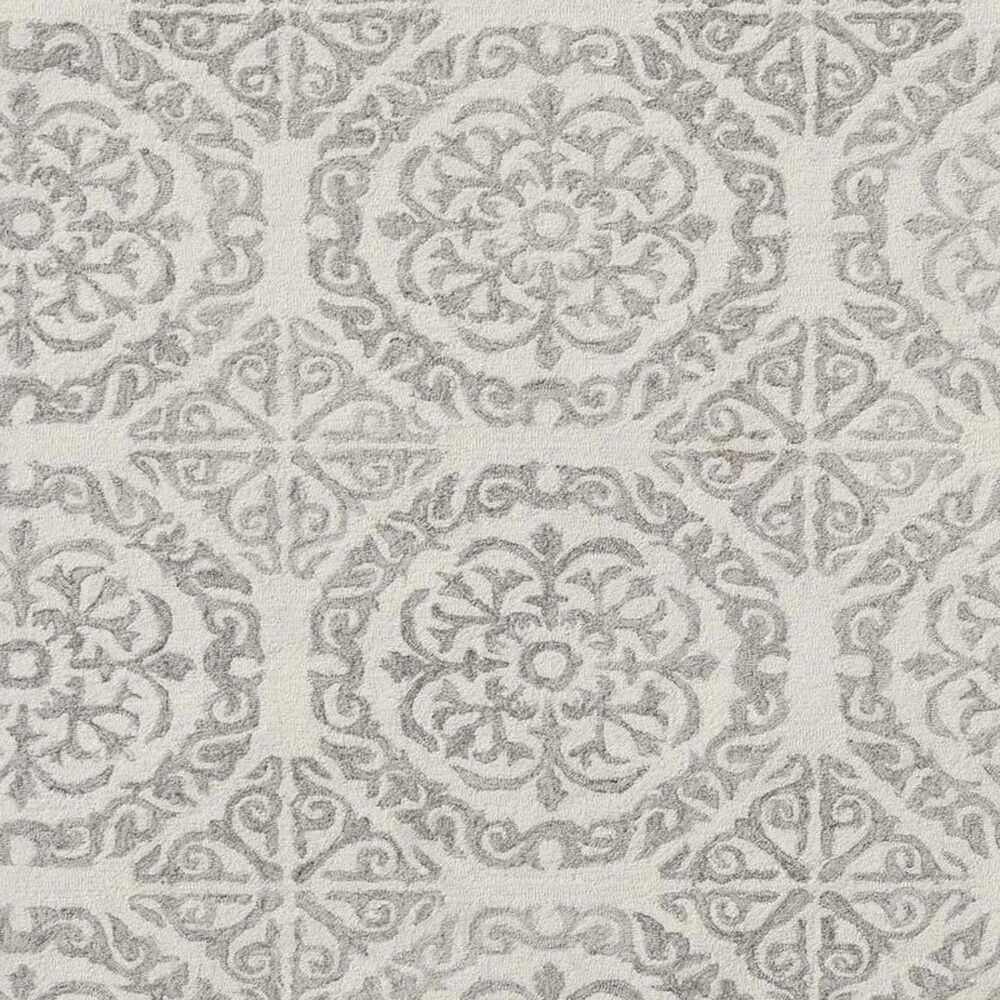 Amer Rugs Boston 5&#39; x 7&#39;6&quot; White and Ivory Area Rug, , large