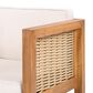 Hearth and Haven Outdoor Club Chair with Teak Frame in Beige (Set of 2), , large