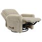 Catnapper Foxy Swivel Glider Recliner in Porcelain, , large