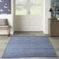Nourison Interweave 6" x 9" Navy Area Rug, , large