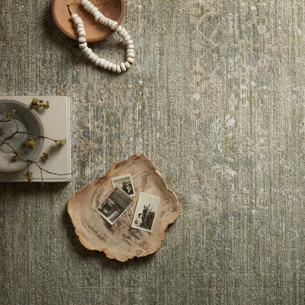 Loloi Indra 3&#39;7&quot; x 5&#39;7&quot; Sage and Natural Area Rug, , large