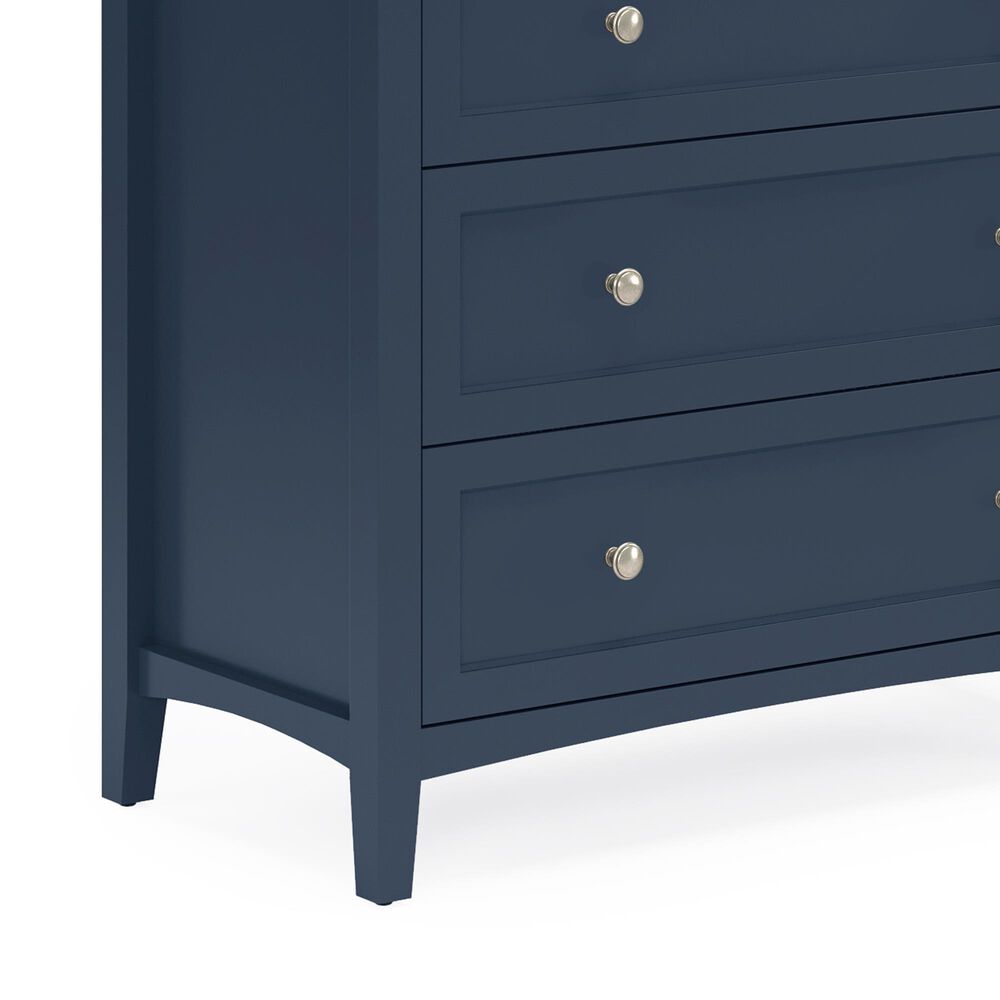Urban Home Grace 5-Drawer Chest in Blueberry, , large