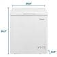 Element 5 Cu. Ft. Chest Freezer in White, , large