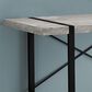 Monarch Specialties U-Shaped Computer Desk in Grey and Black, , large