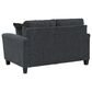 Ashley Abinger Stationary Sofa and Loveseat Set in Smoke, , large