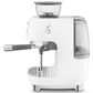 SMEG 81 Oz Espresso Coffee Machine with Grinder in White, , large