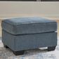Ashley Cashton Ottoman in Blue, , large