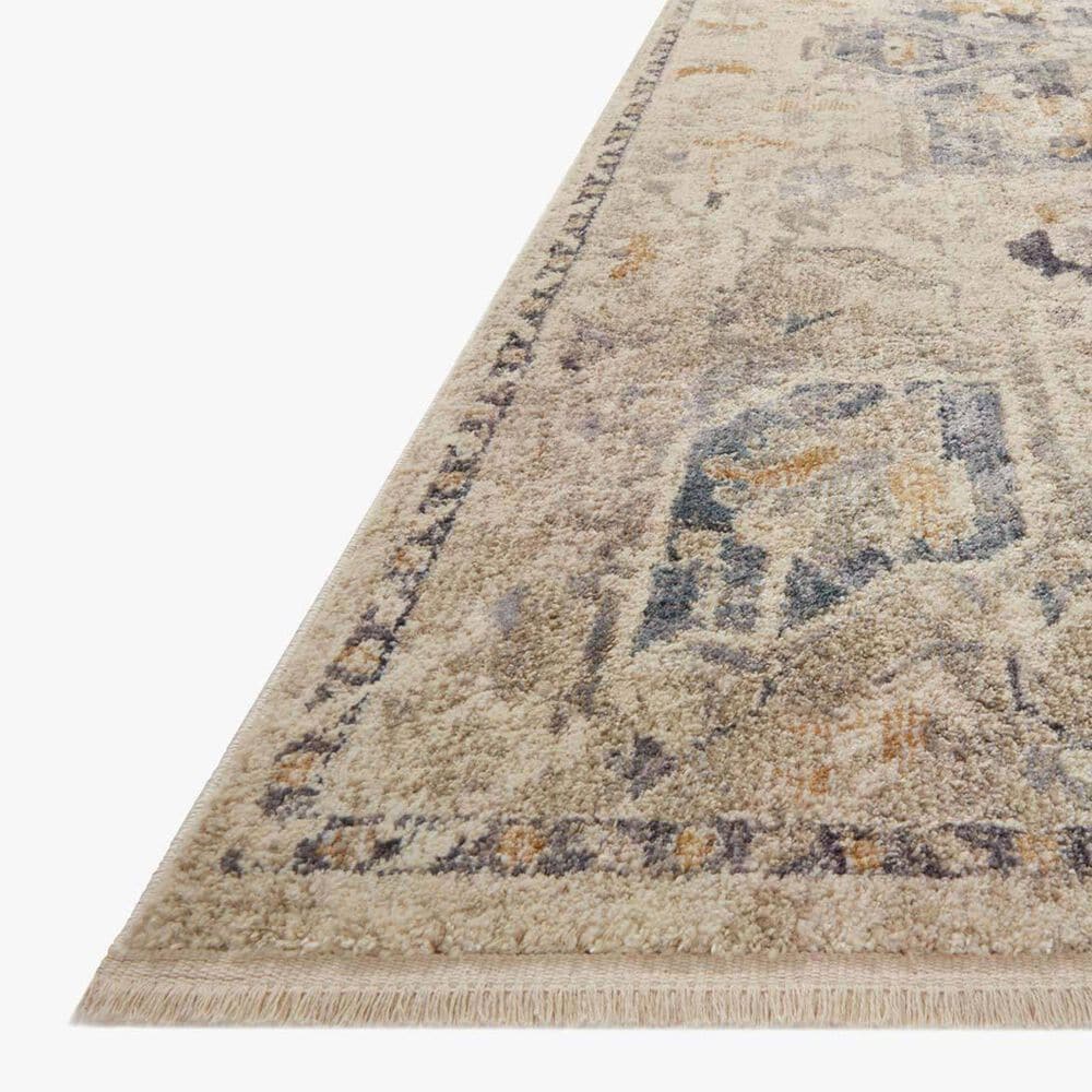Magnolia Home Janey JAY-01 9&#39;2&quot; x 12&#39;2&quot; Natural and Indigo Area Rug, , large