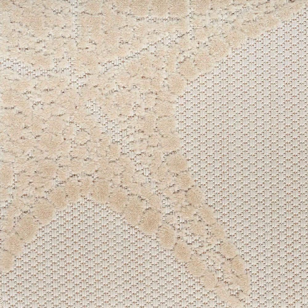 Nourison Aloha ALH28 2&#39;3&quot; x 8&#39; Ivory and Multicolor Indoor/Outdoor Runner, , large