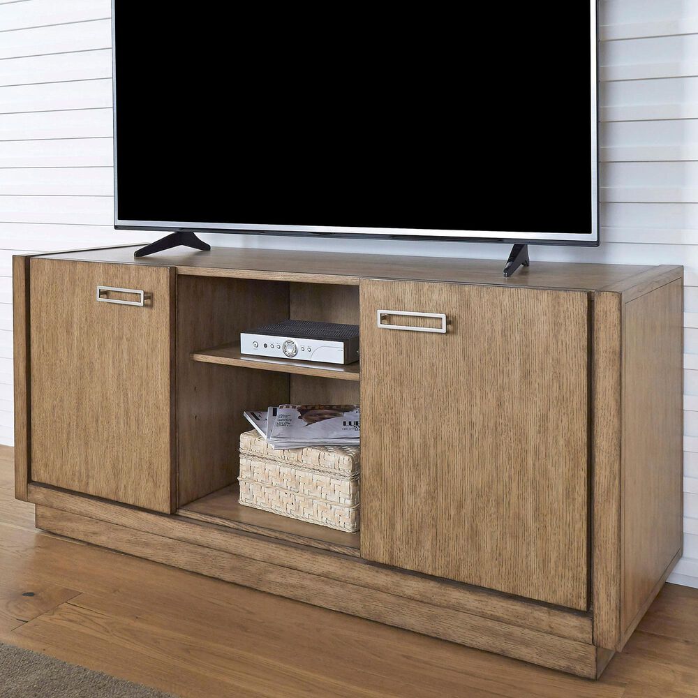 Homestyles Big Sur 56&quot; Entertainment Center in Oak, , large