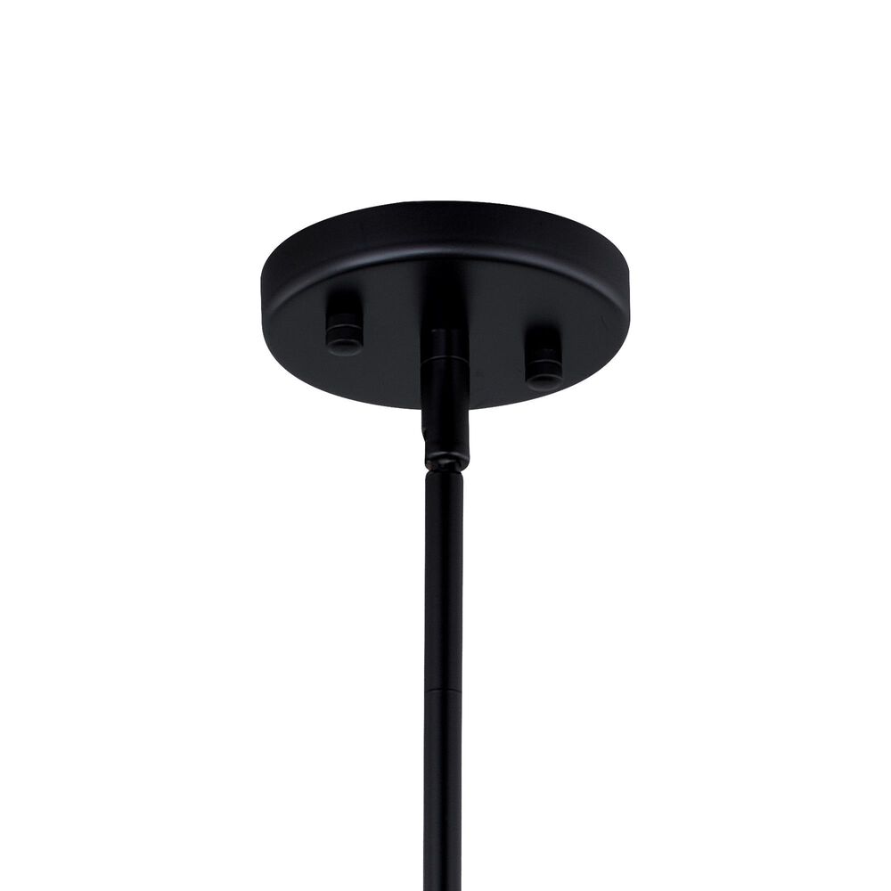 Vaxcel Oslo 4-Light Pendant in Black and Natural Brass, , large