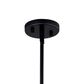 Vaxcel Oslo 4-Light Pendant in Black and Natural Brass, , large