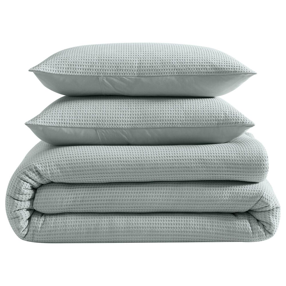 Hallmart Collectibles Wailani 3-Piece Queen Comforter Set in Light Blue, , large
