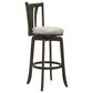 Armen Living Elle Swivel Barstool in Dark Roast, , large