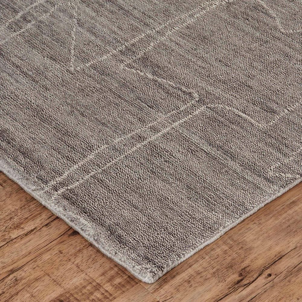 Feizy Lennox 3&#39;6&quot; x 5&#39;6&quot; Taupe and Ivory Area Rug, , large