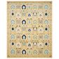 Safavieh Evoke EVK251B 10" x 14" Gold and Ivory Area Rug, , large