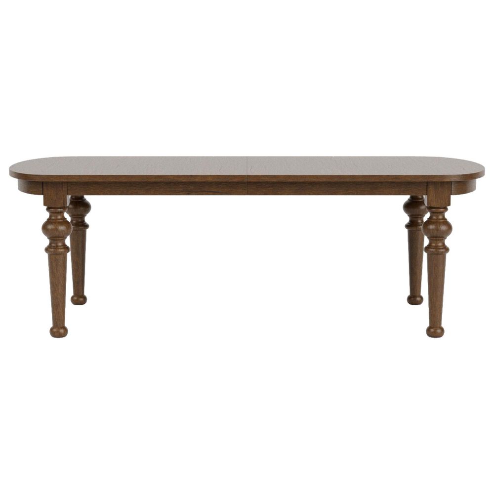 Riverside Furniture Calhoun 9-Piece Rectangular Dining Set in Whiskey Oak, , large