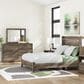 Ashley Elbrim 3-Piece Full Panel Bedroom Set in Weathered Brown, , large