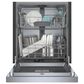 Bosch 100 Series 24"" Built-In Recessed Handle Dishwasher with Digital Control in Stainless Steel, , large