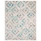 Safavieh Skyler SKY190D 10" x 14" Ivory and Blue Area Rug, , large