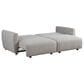 Lifestyle Solutions Galloway Convertible Sofa in Pebble, , large