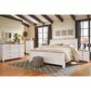 Signature Design by Ashley Willowton King Panel Bed in Whitewash, , large