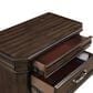 New Heritage Design Lyndhurst 4-Piece King Bedroom Set in Walnut Brown, , large