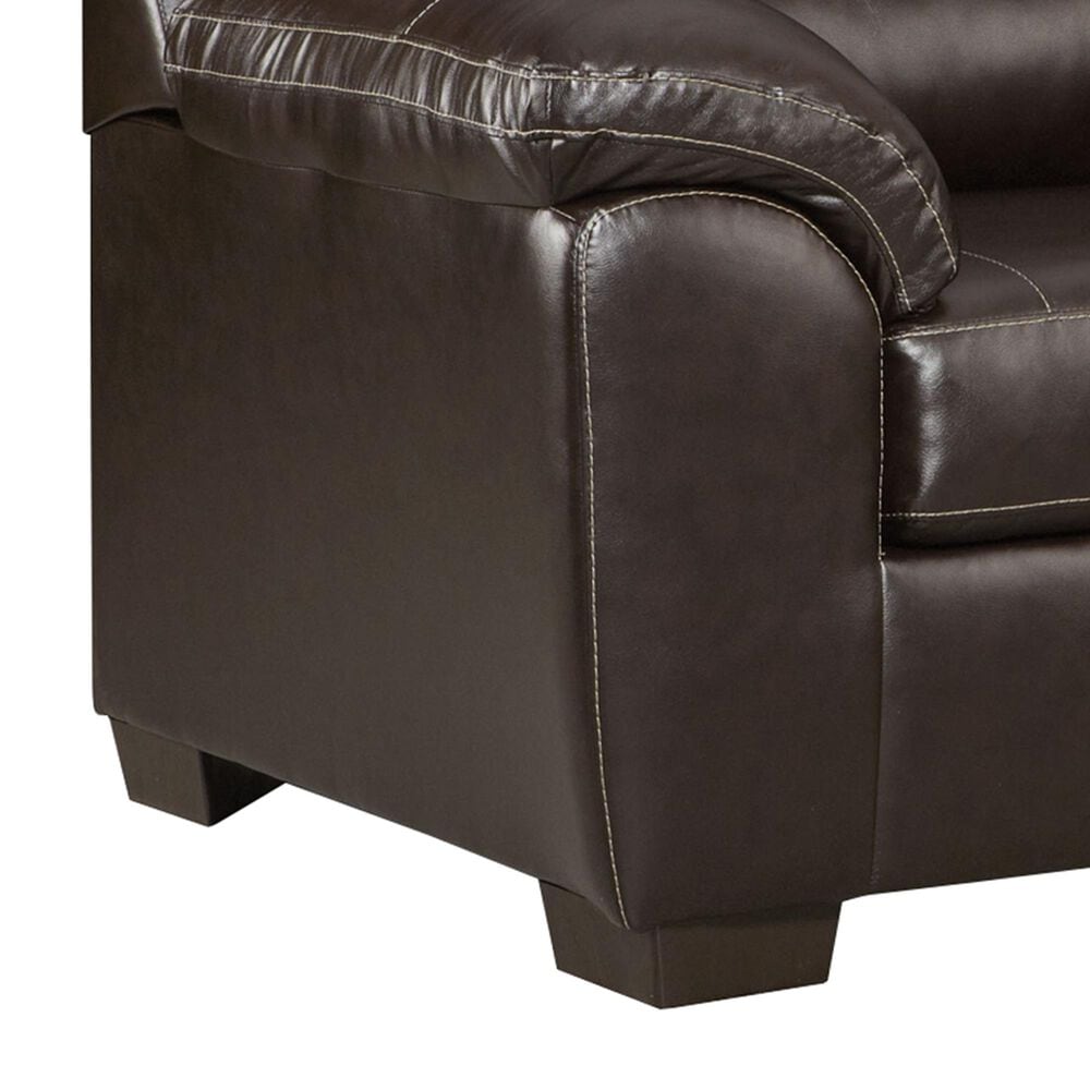 Arapahoe Home Austin Chair and a Half with Ottoman in Chocolate, , large