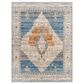 Surya Chicago CHG2303 11"11" x 15"7" Slate, Blue, Light Beige, Mustard, Brick Red, Taupe Area Rug, , large
