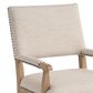 Lexington Home Brands Montecito Colburn Arm Chair with Seabridge Cushion in Light Chestnut and Ivory, , large
