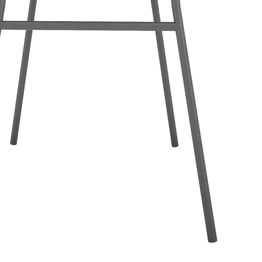 Dayton Madeline 2-Piece Chair with Seat Cushion Set in Charcoal Grey/Black, , large