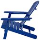 Hearth and Haven Malibu Outdoor Folding Adirondack Chair in Blue, , large