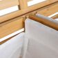 Household Essentials Double Laundry Sorter with Lid and Removable Bags in Natural, , large