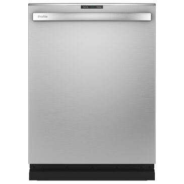 GE Profile 24" Built-In Bar Handle Dishwasher with UltraFresh in Fingerprint Resistant Stainless Steel, , large