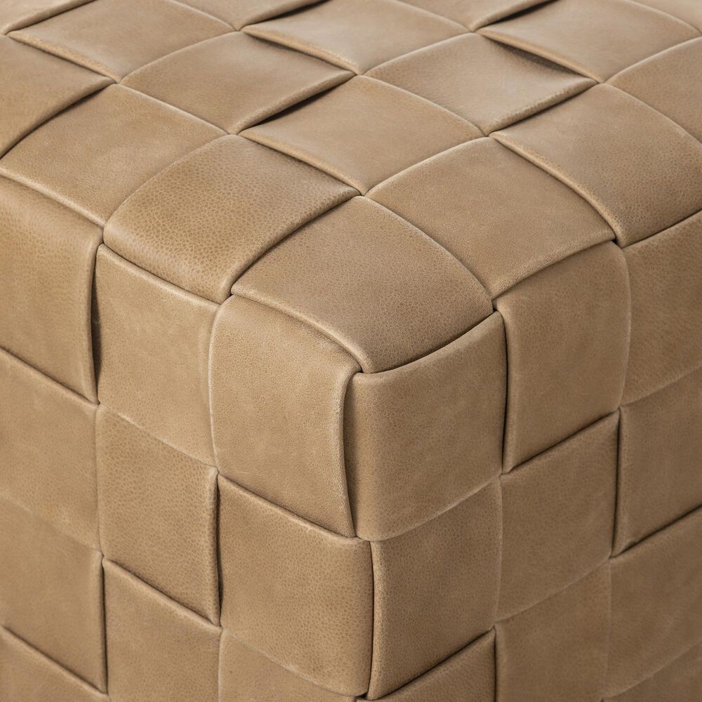 Four Hands Flores Ottoman in Palermo Drift, , large