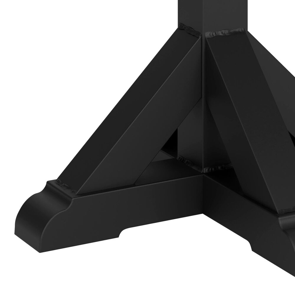 Ashley Beachcroft Square End Table in Black and Light Gray, , large