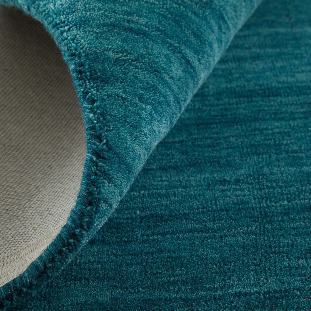 Feizy Luna 3&#39;6&quot; x 5&#39;6&quot; Teal Area Rug, , large