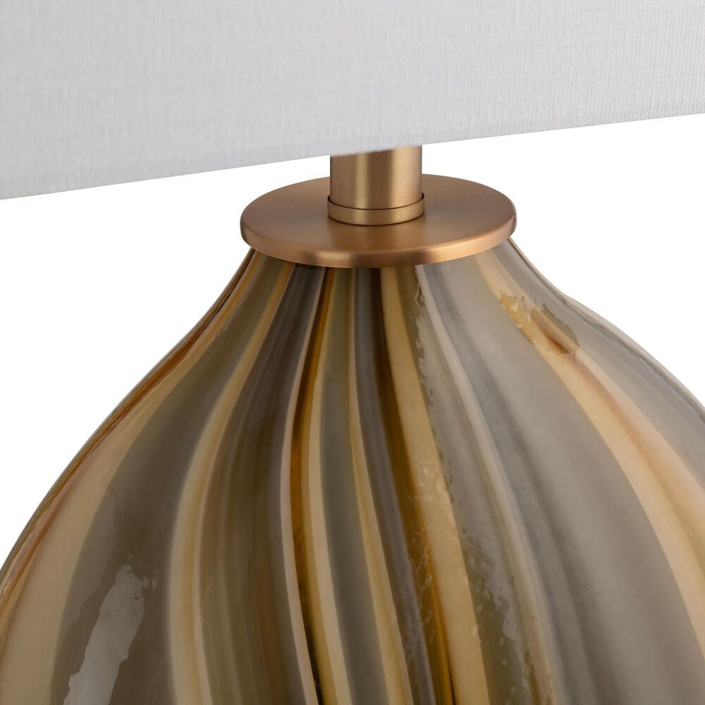 Crestview Collection Chandon Table Lamp in Gold, Blue, Green and Brown, , large