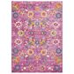 Nourison Passion PSN01 3"9" x 5"9" Fuchsia Area Rug, , large