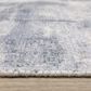 Oriental Weavers Clarke CLA07 Blue and Ivory 2"6" x 10"Runner, , large