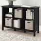 Bush Broadview 6-Cube Bookcase in Classic Black, , large