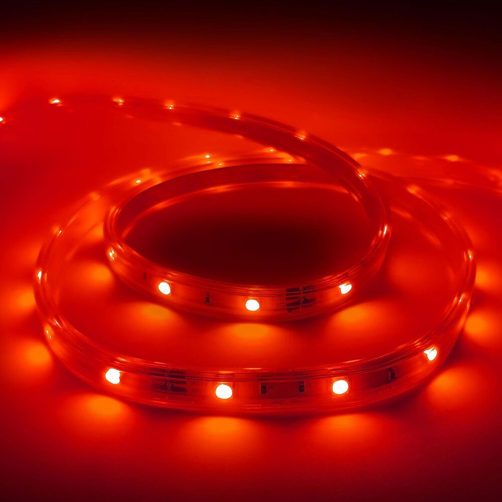 Monster Smart Illuminessence 16.4&#39; Multicolor and Multi White Indoor/Outdoor LED Light Strip, , large