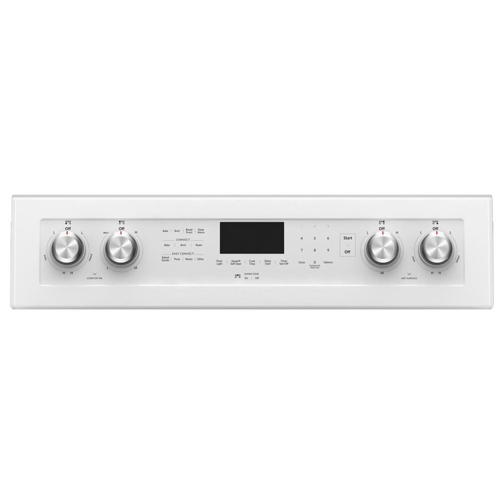 KitchenAid 6.4 Cu. Ft. Freestanding Electric Range - White, , large