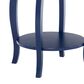 Linon Home Decor Rainbow Side Table in Navy Blue, , large