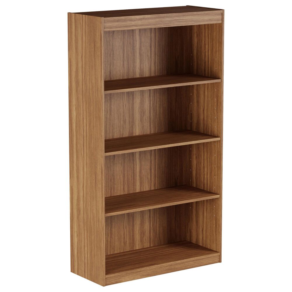 Timberlake Hastings Home 4-Tier Bookcase in Brown, , large