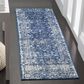 Safavieh Evoke EVK270A 2"2" x 13" Navy and Ivory Runner, , large